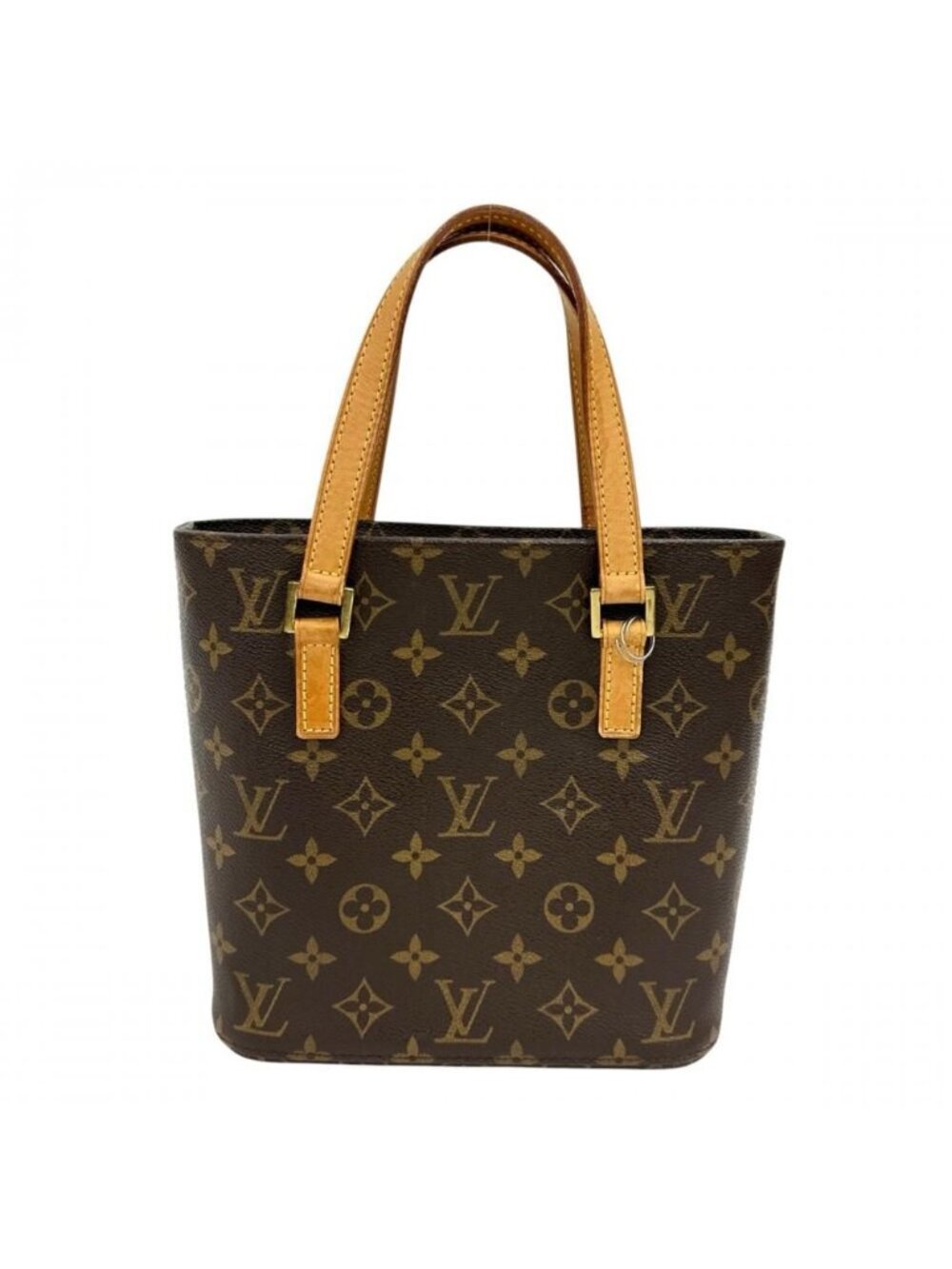 Louis Vuitton Handbag Vavin PM Monogram Canvas Brown Gold